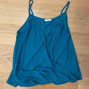Blue date night tank top